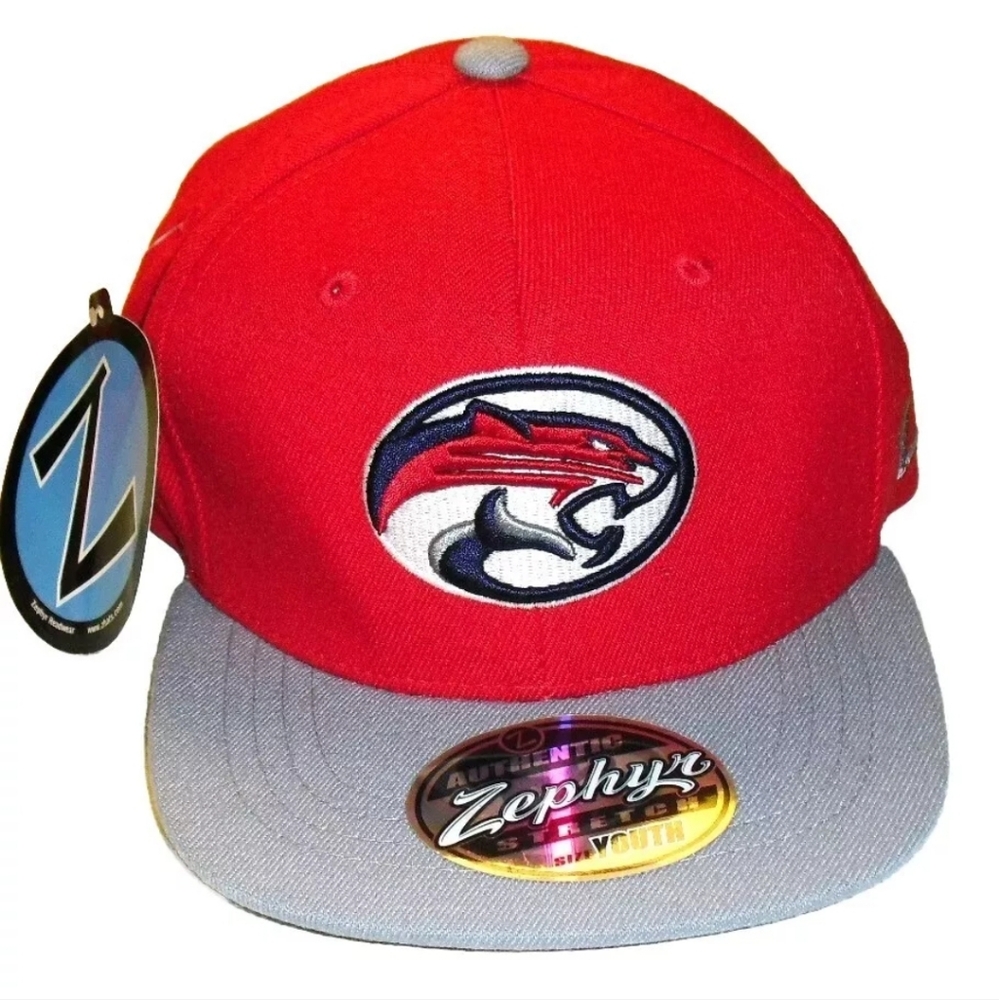 Houston Cougars University Kids Youth Zephyr Stretch Fit hat New Ncaa